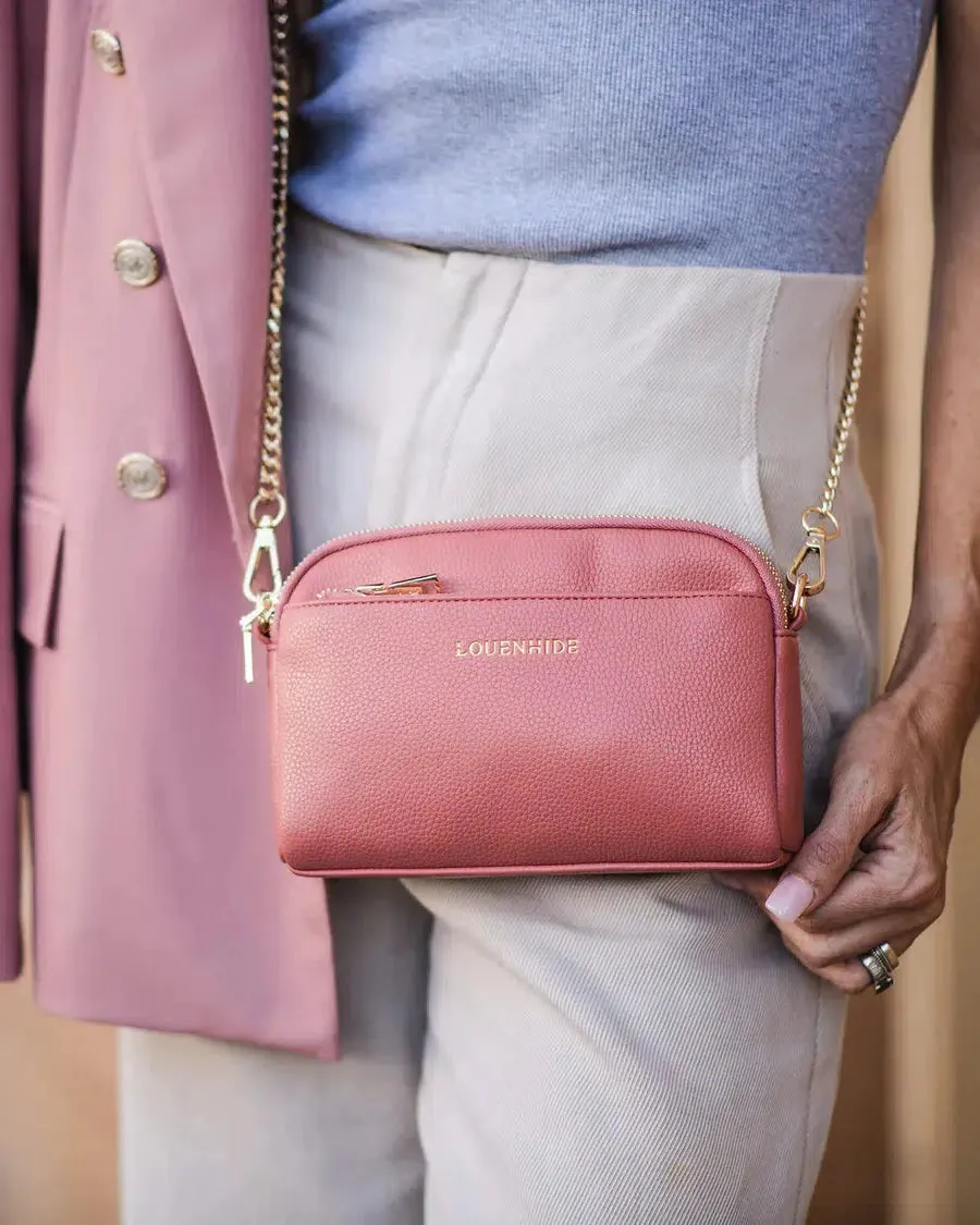 Louenhide Zara Crossbody BagIn Dusty Rose