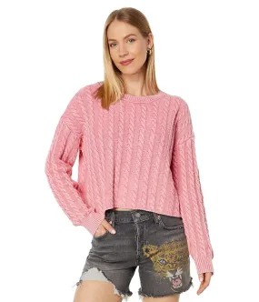 Lucky Brand Cable Crew Sweater