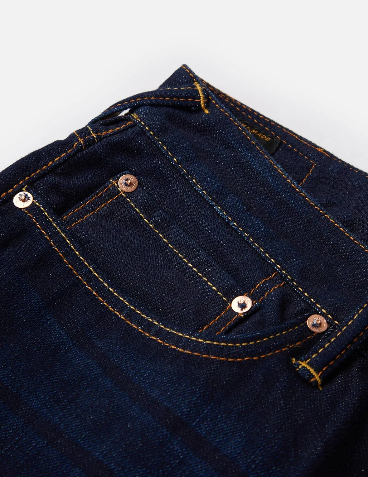 Lucky Charm-pattern Daicock Denim Shorts