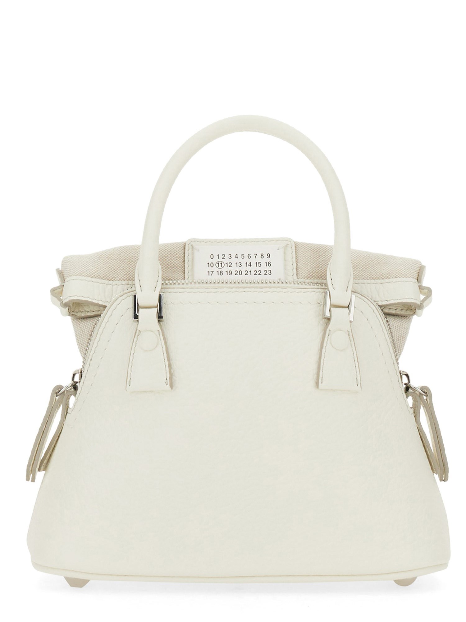 MAISON MARGIELA    5AC MICRO LEATHER BAG WITH CHAIN STRAP