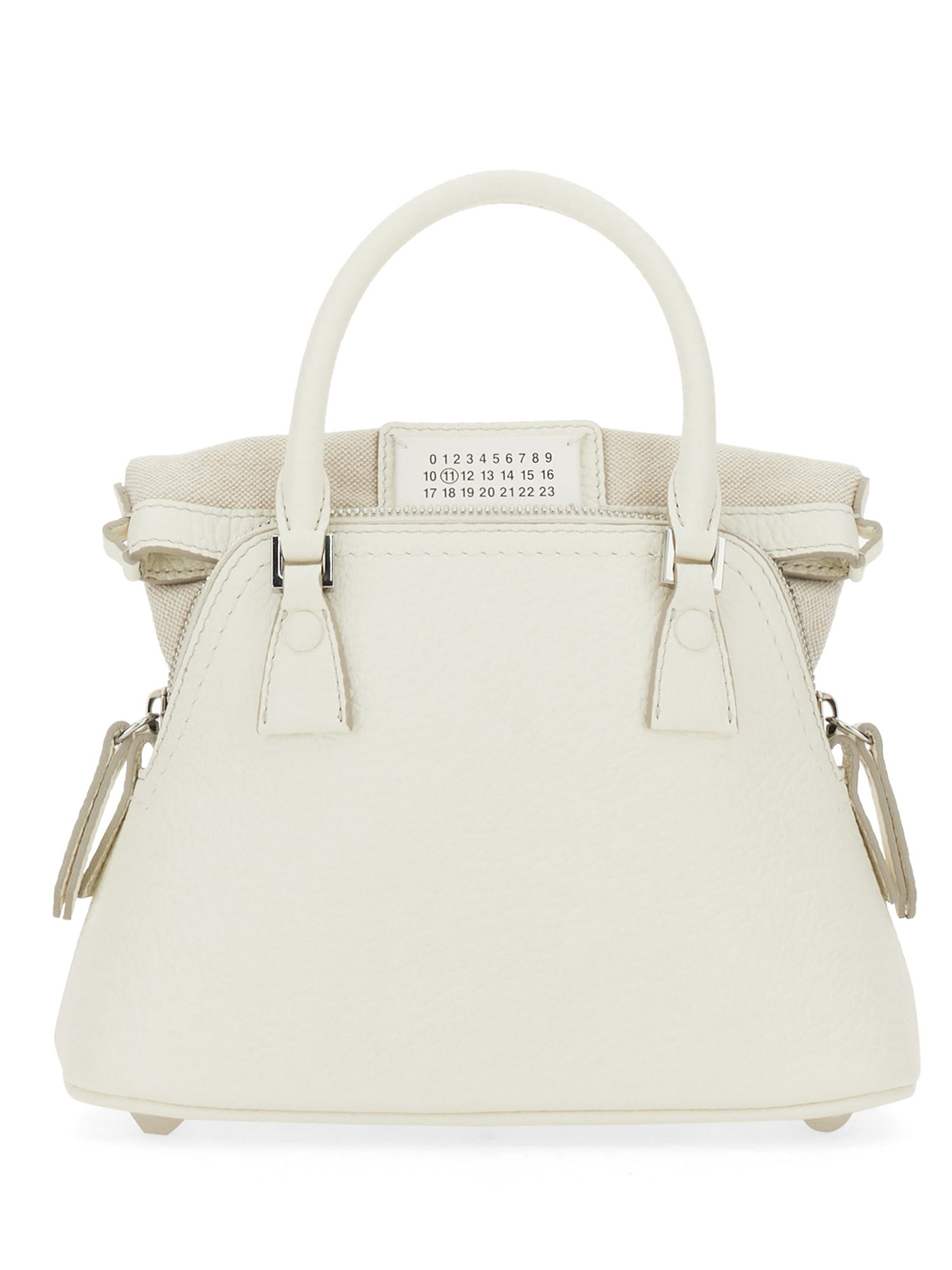 MAISON MARGIELA    5AC MICRO LEATHER BAG WITH CHAIN STRAP