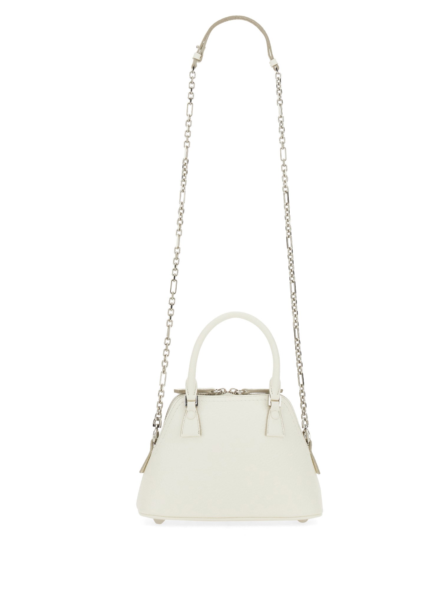 MAISON MARGIELA    5AC MICRO LEATHER BAG WITH CHAIN STRAP