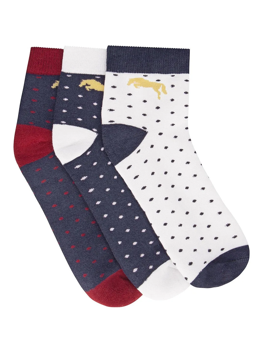 Men Pack of 3 Ankle Length socks