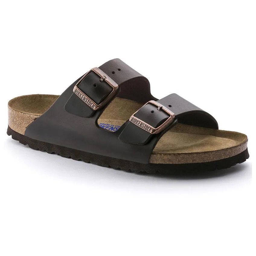 Men's Birkenstock Arizona Soft Footbed - Amalfi Brown