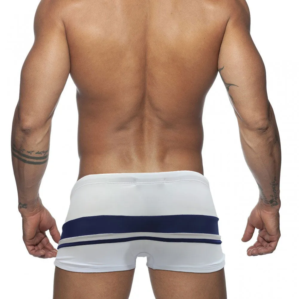 Men's Sexy Striped Beach Surfing Trunks Swimwear Beach Shorts