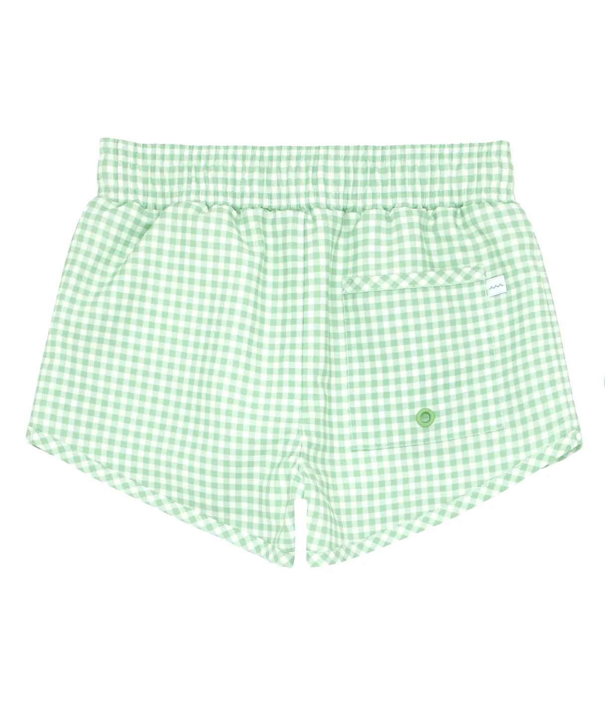 Minnow - Boys Palm Gingham Boardie