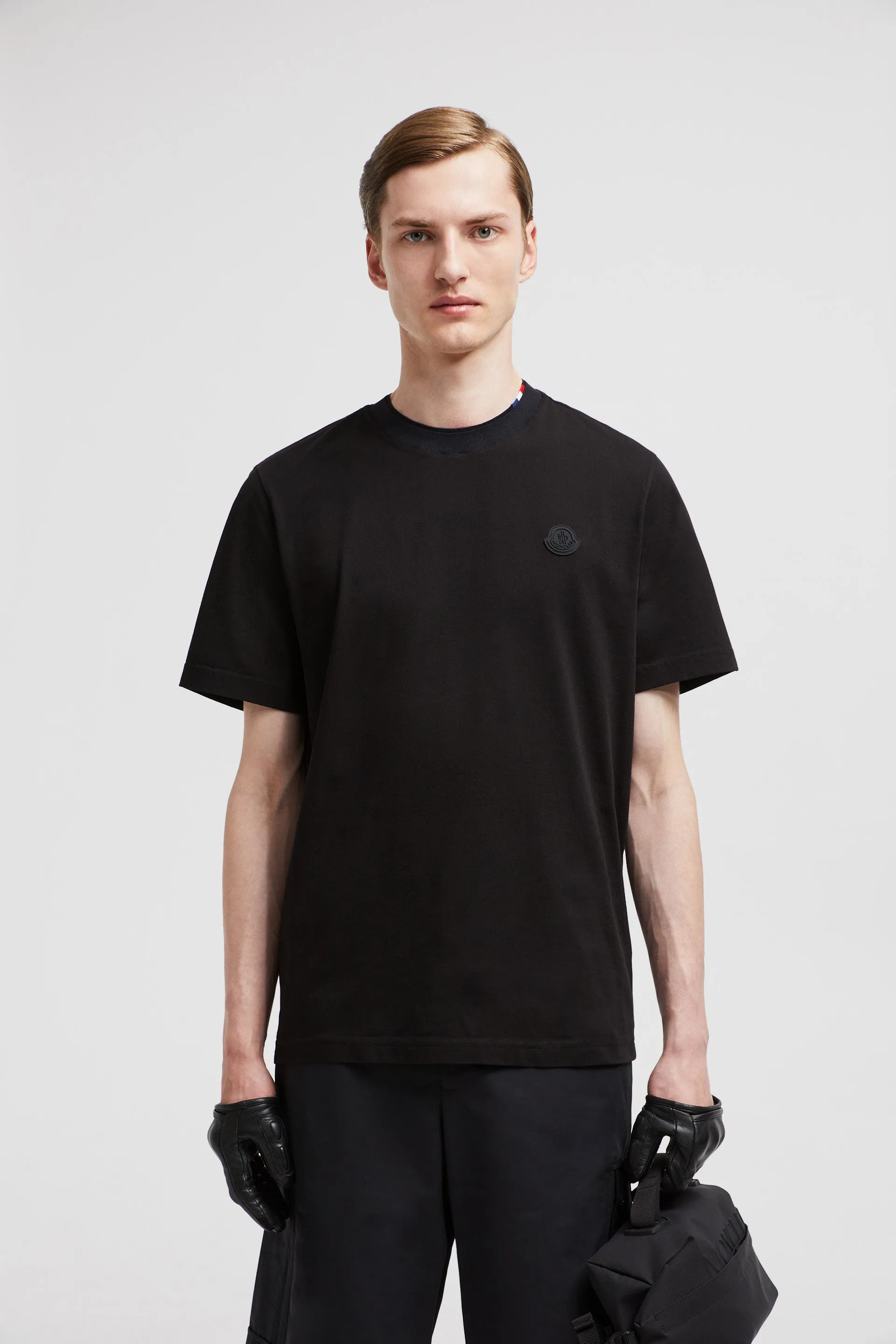 Moncler Black Logo T-shirt