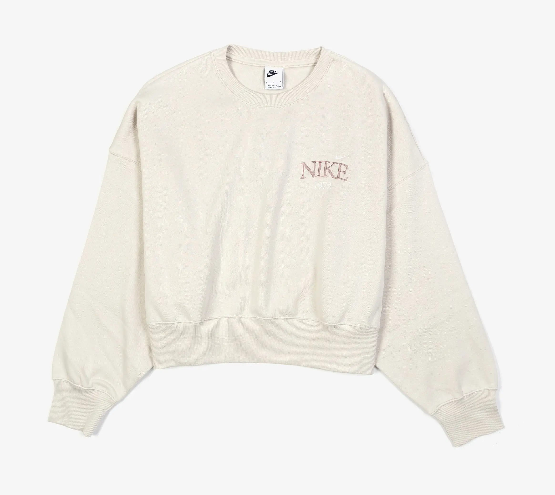 NSW Phoenix Fleece Oversized Womens Crewneck (Beige)