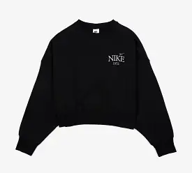 NSW Phoenix Fleece Oversized Womens Crewneck (Black)