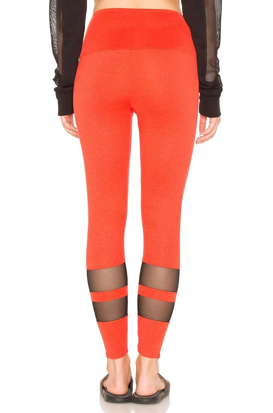 Onzie Midi Racer Leggings 2028 Coral