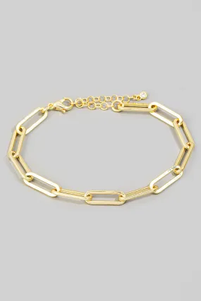 Oval Chain Bracelet