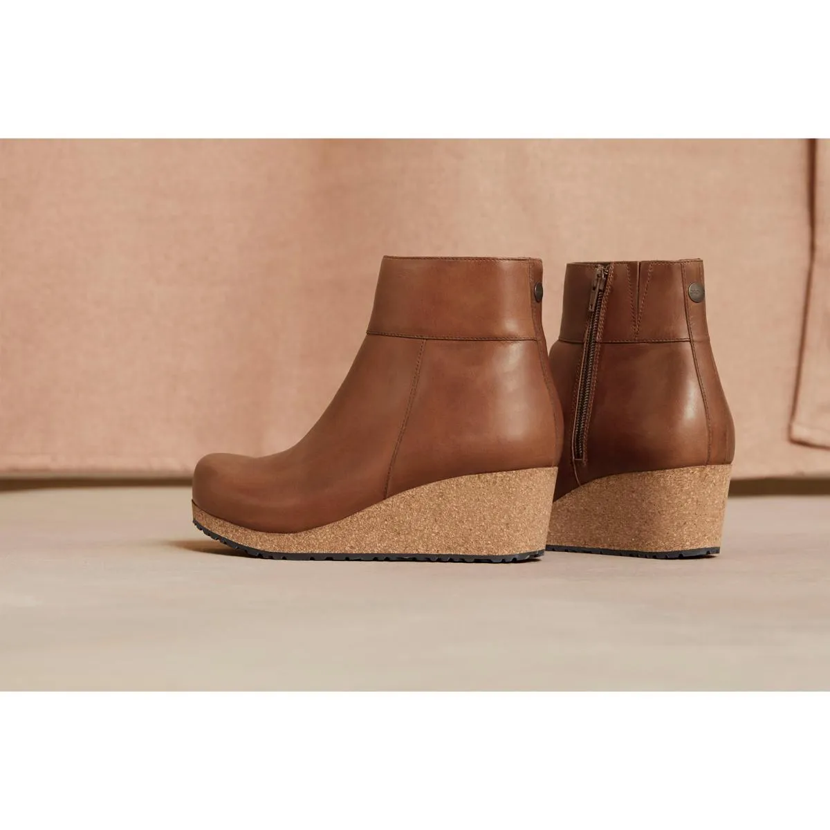      Papillio by Birkenstock Ebba Leather Wedge Boot     