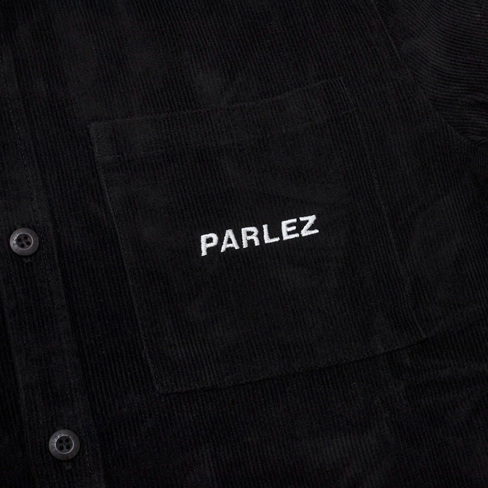 Parlez Brecon Cord Shirt - Black