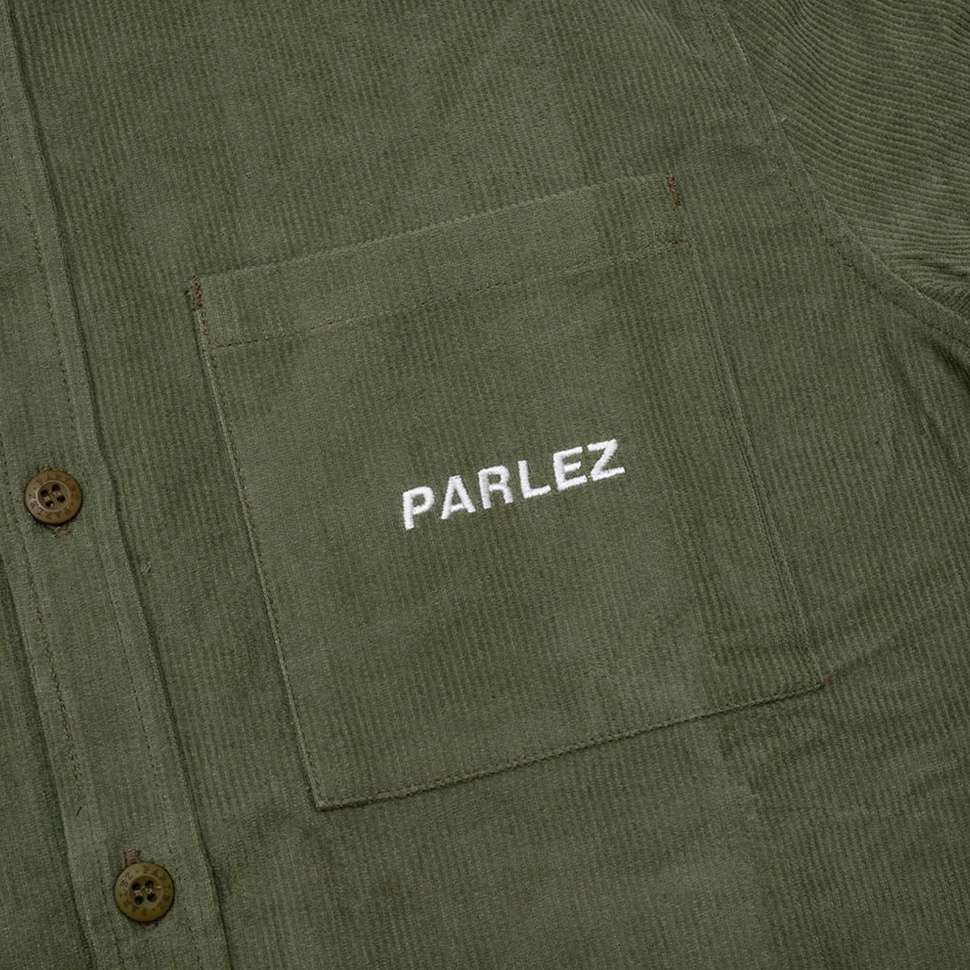 Parlez Brecon Cord Shirt - Khaki