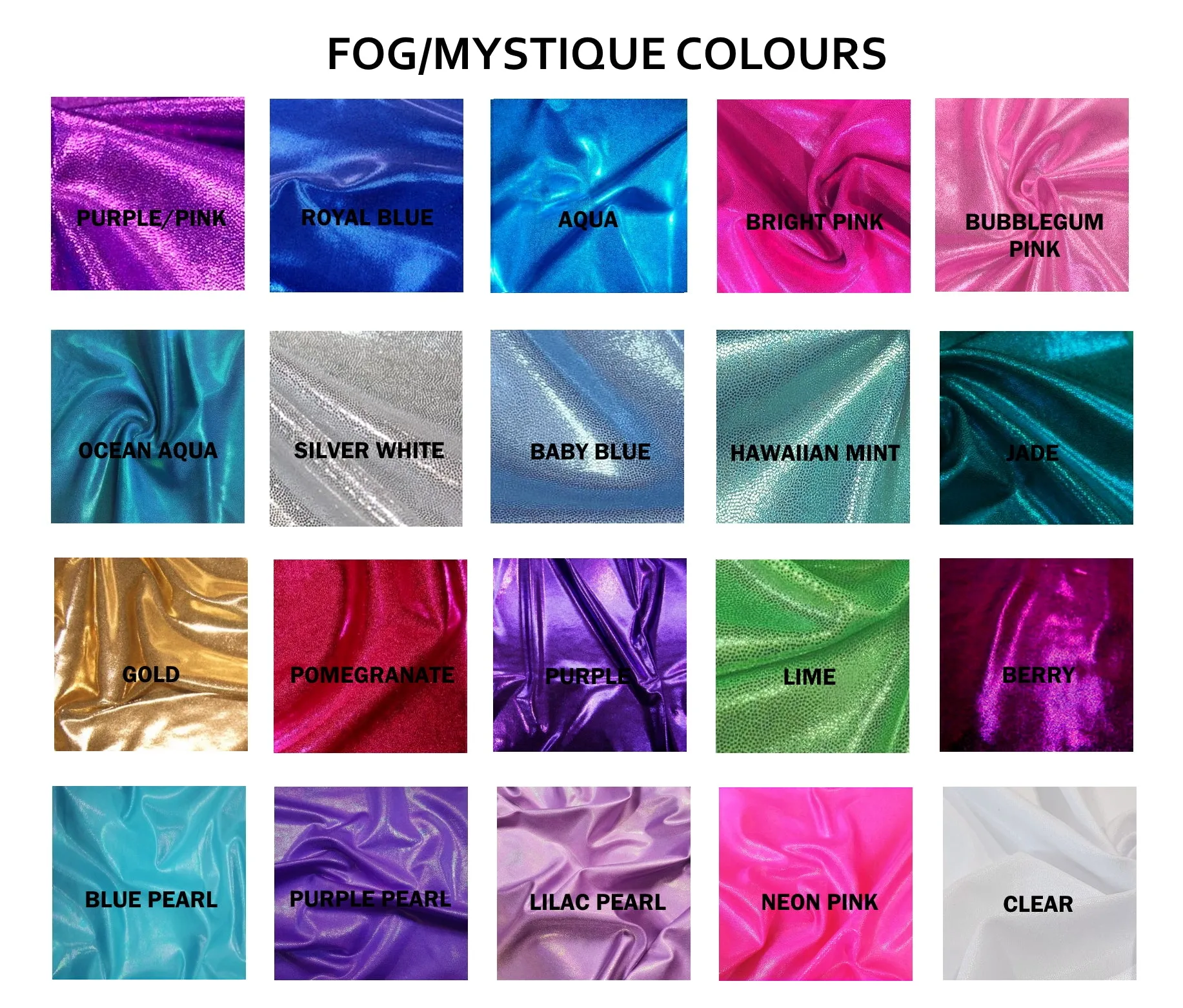 PERSONALISED LEOTARDS - 10 COLOURS