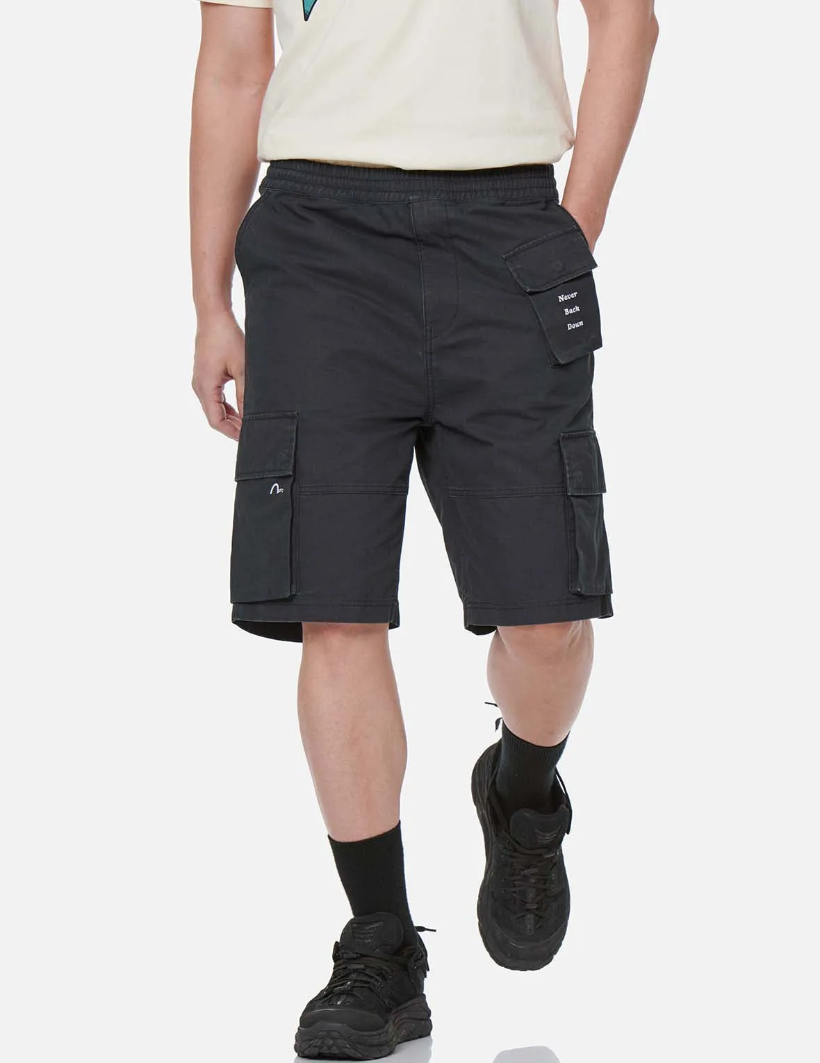 Pigment Washed Cargo Shorts