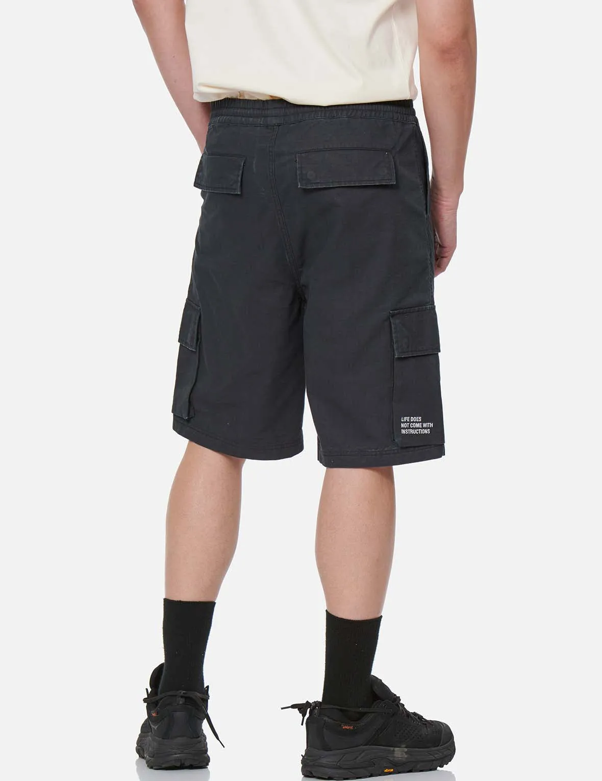 Pigment Washed Cargo Shorts