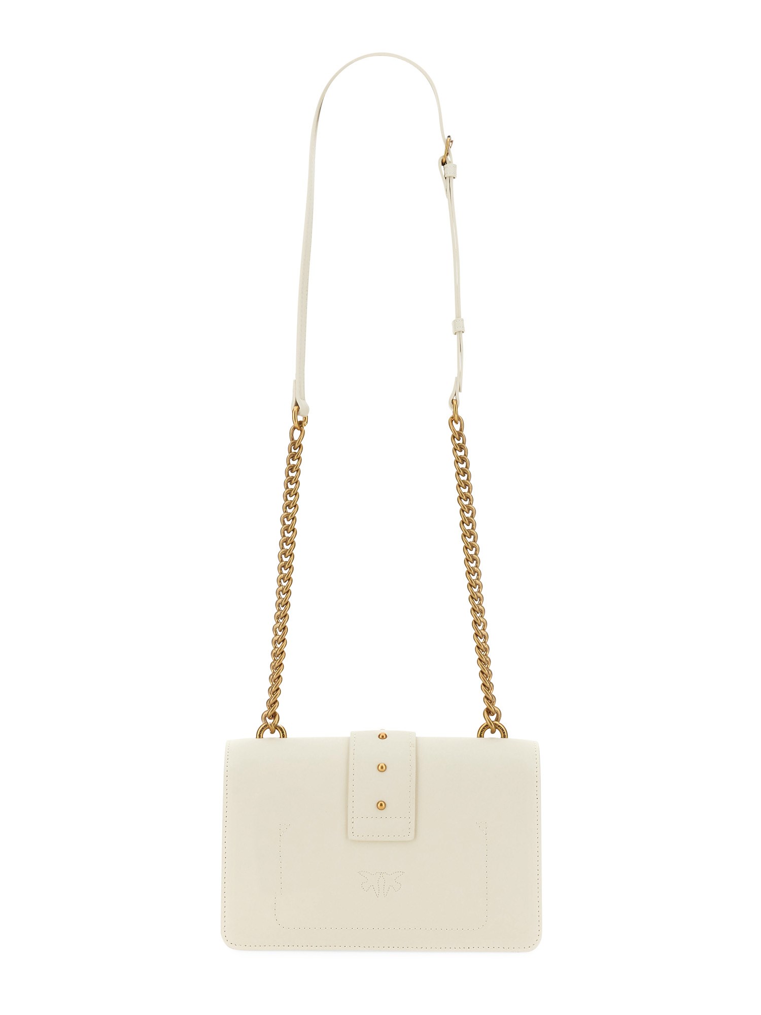 PINKO    LOVE ONE SIMPLY MINI LEATHER BAG