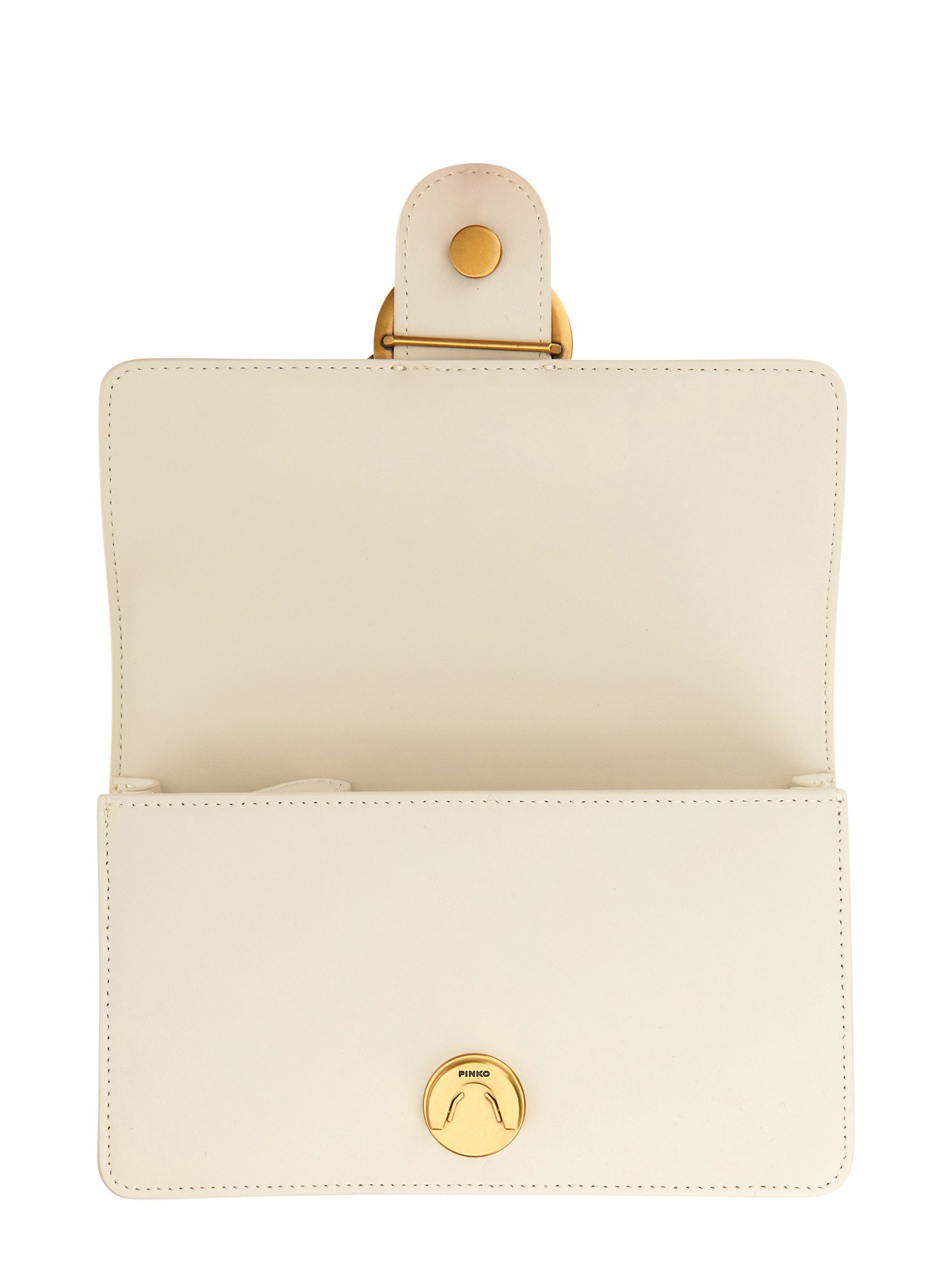 PINKO    LOVE ONE SIMPLY MINI LEATHER BAG