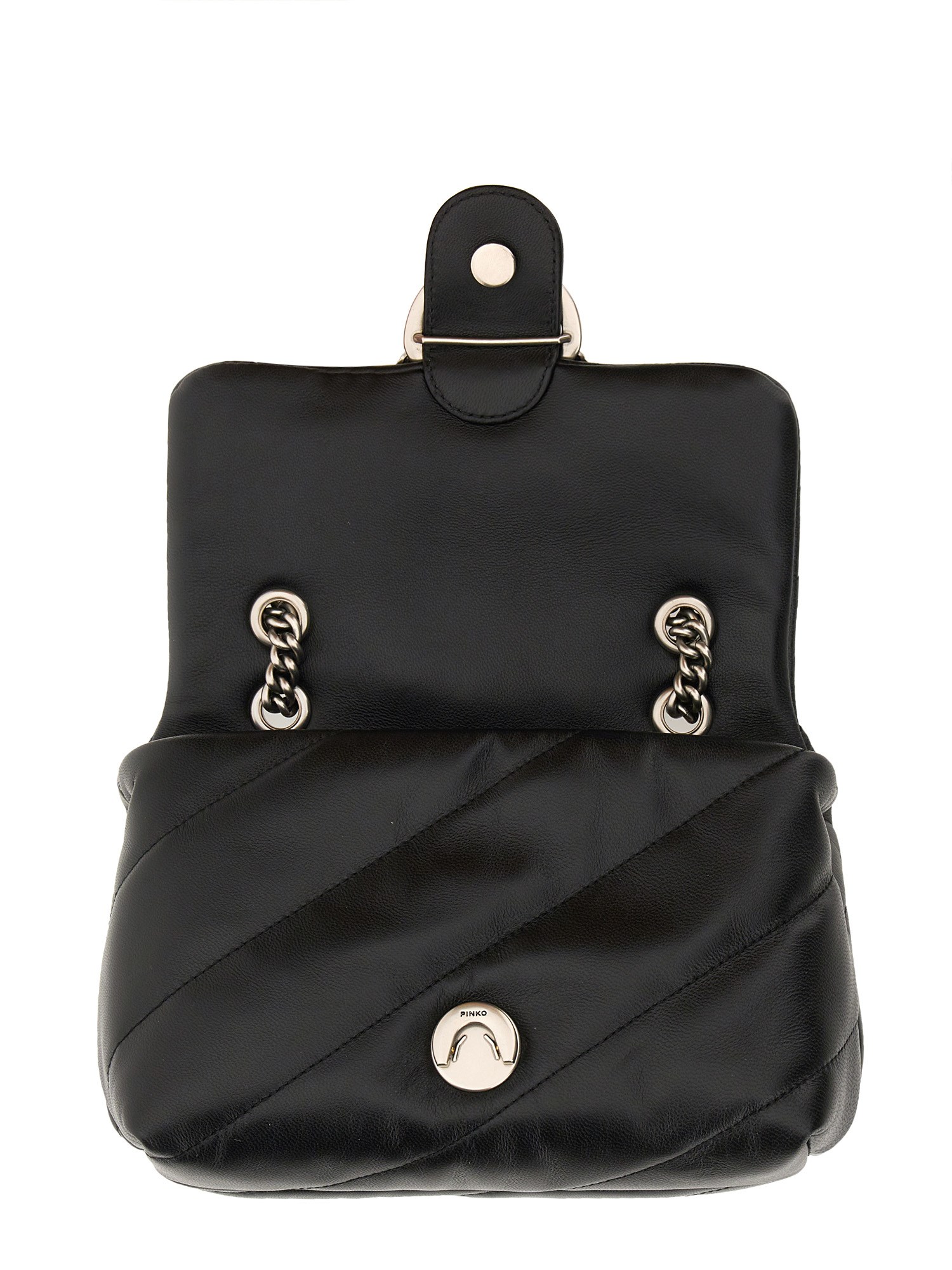 PINKO    LOVE PUFF MINI NAPPA LEATHER BAG