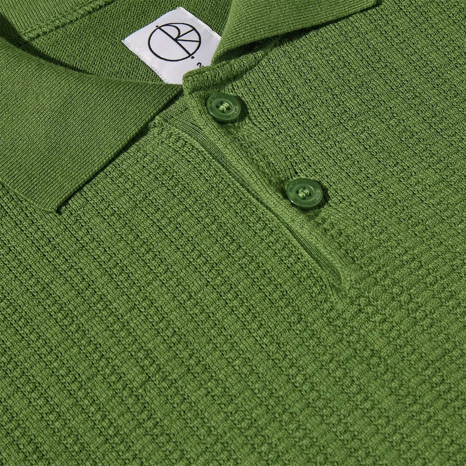 Polar Skate Co. Miles Polo Shirt Garden Green