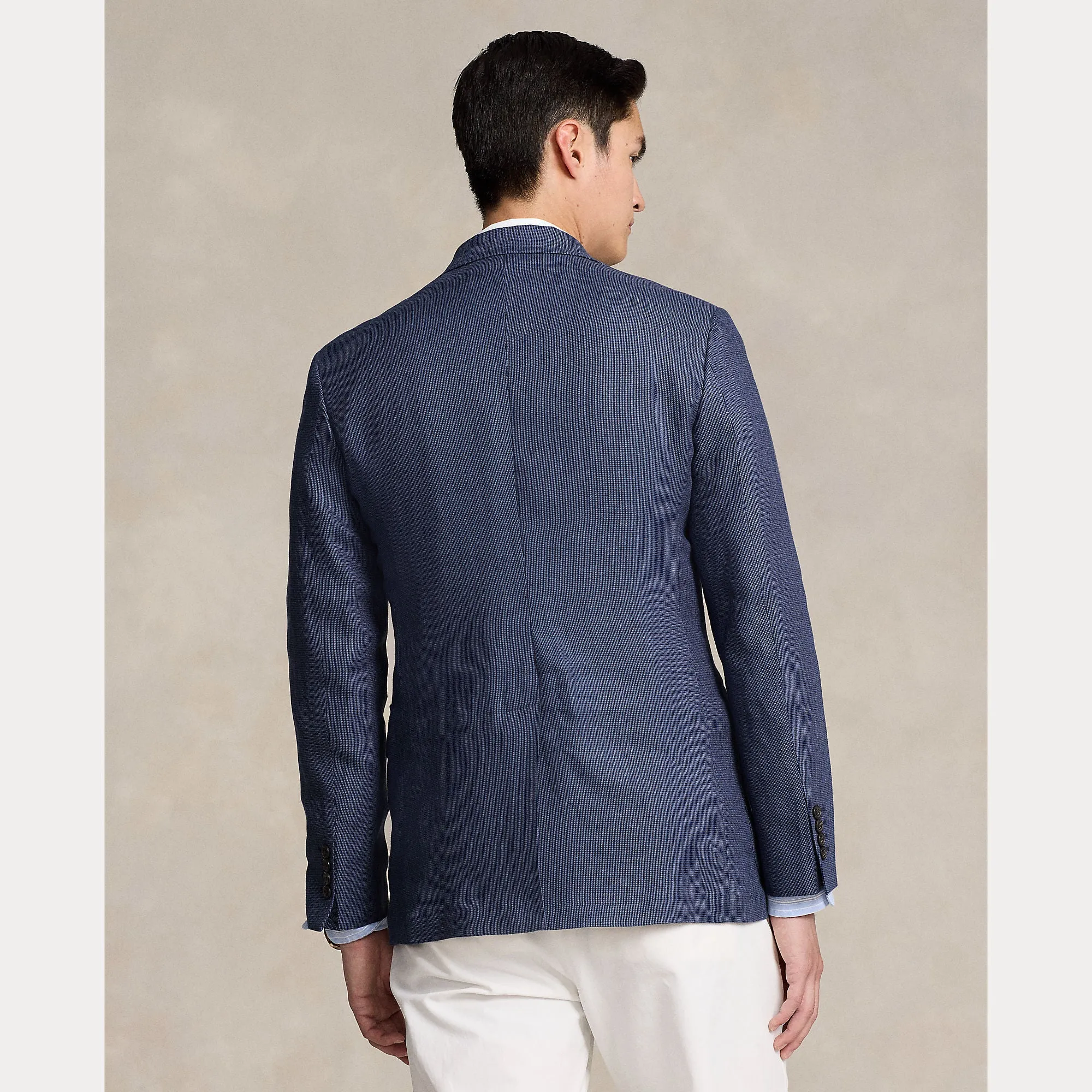 POLO SOFT MODERN TICK-WEAVE SUIT JACKET