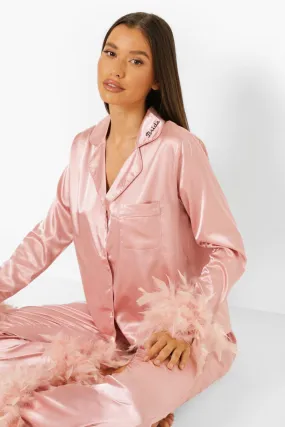 Premium Bride Feather Pajamas