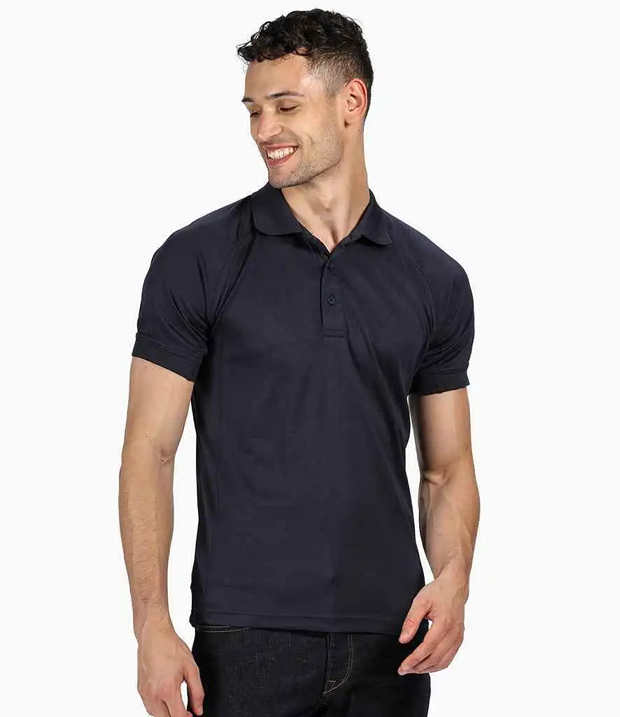 Regatta Coolweave Piqué Polo Shirt Navy