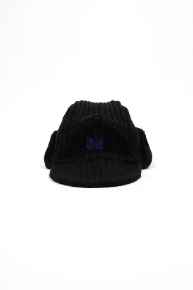 Ribbed Shooting Cap Black