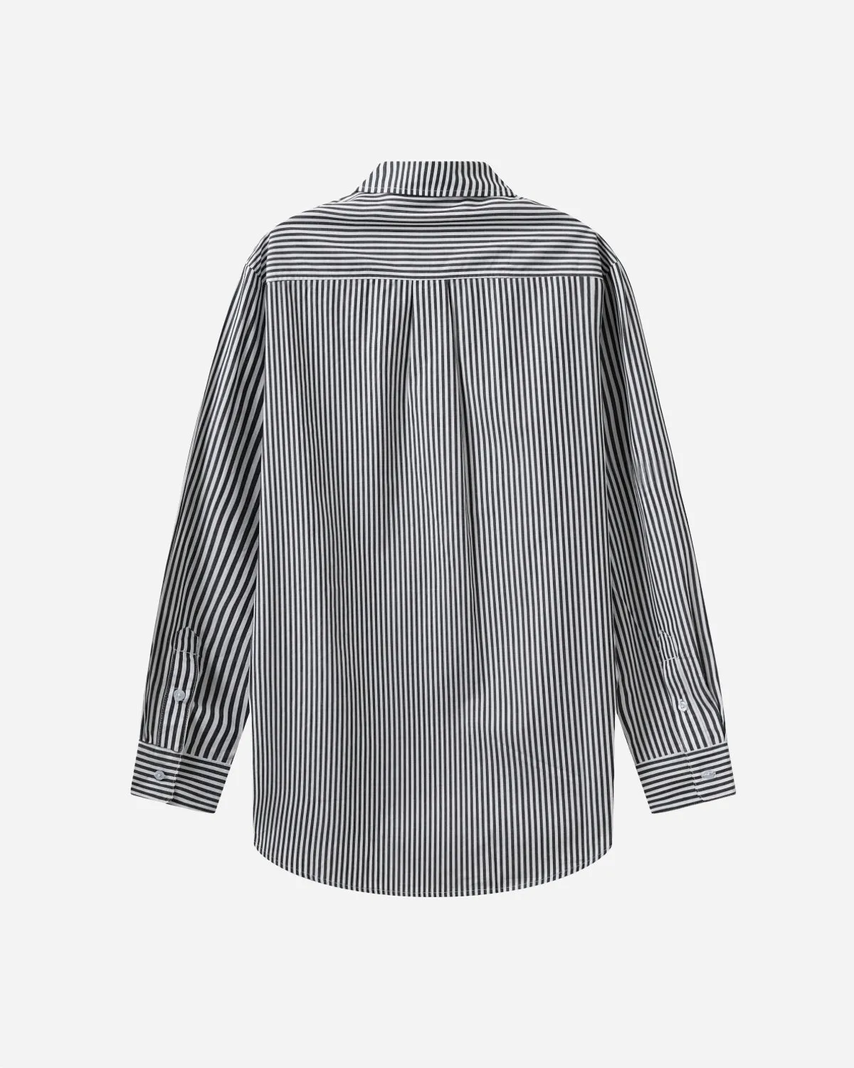 Rnne Essential Pajamas Shirt L/S - Black/White Stripe