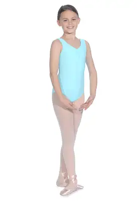 Roch Valley Aqua Sleeveless Leotard RV2382