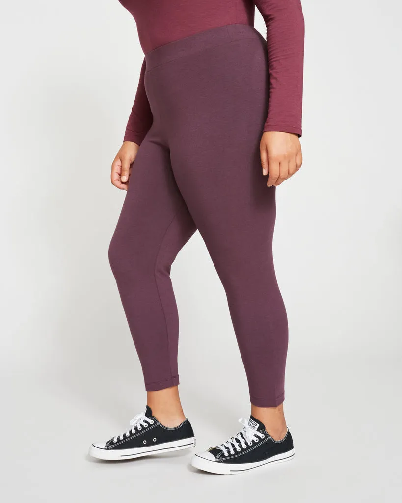 Roya Leggings 27 Inch - Faded Plum