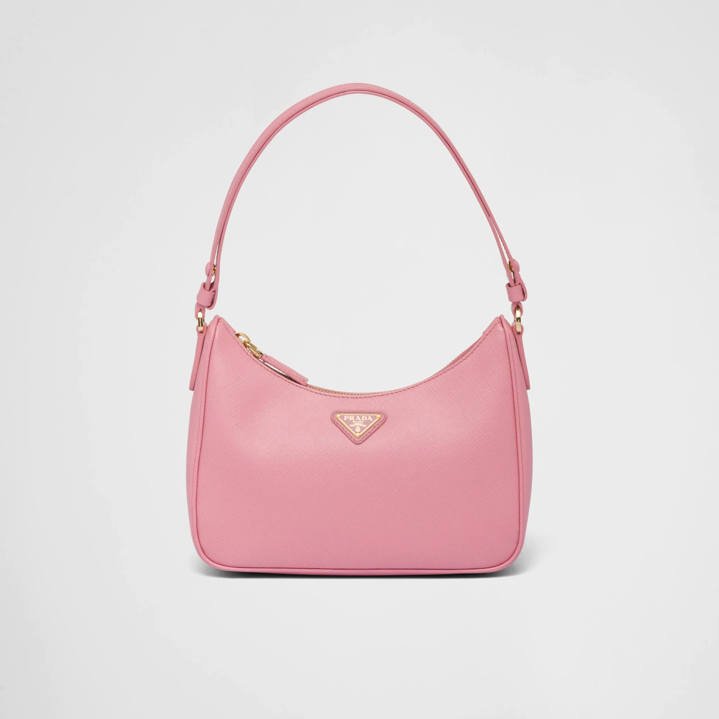 Saffiano Leather Mini-bag - Petal Pink