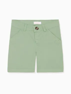 Sage Green Bocusi Boy Chino Shorts