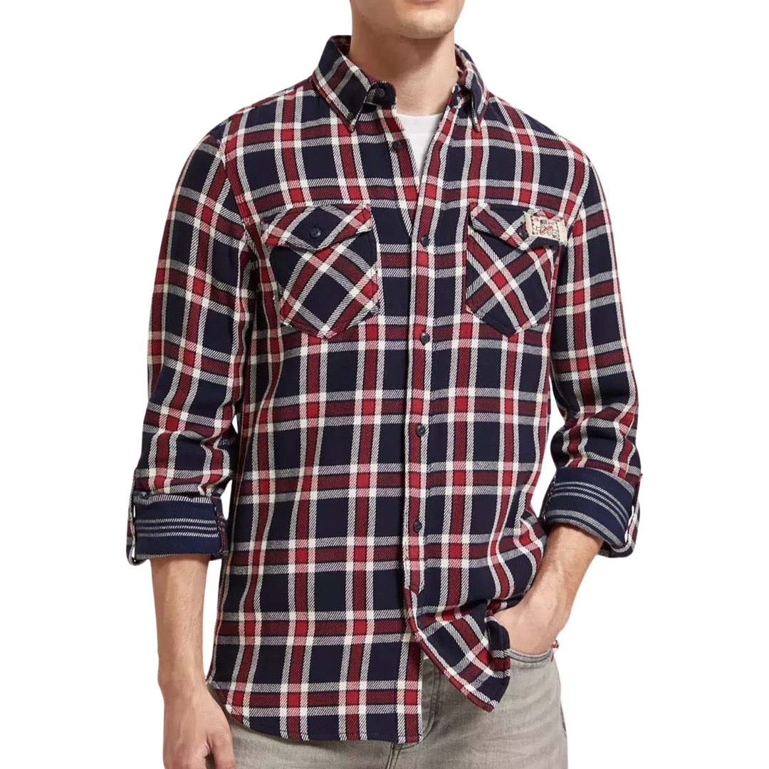 Scotch & Soda Twill Check Shirt (174530)