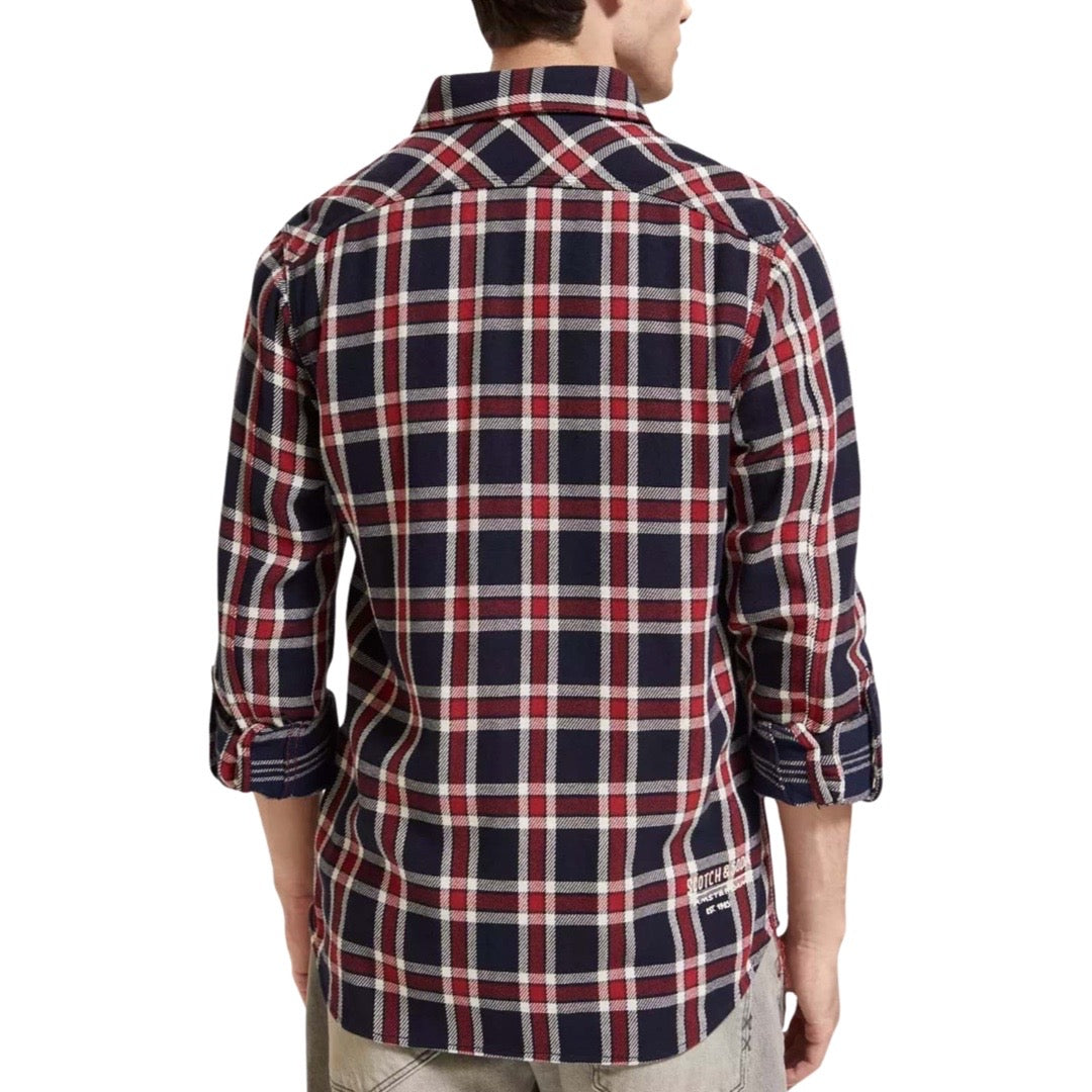 Scotch & Soda Twill Check Shirt (174530)