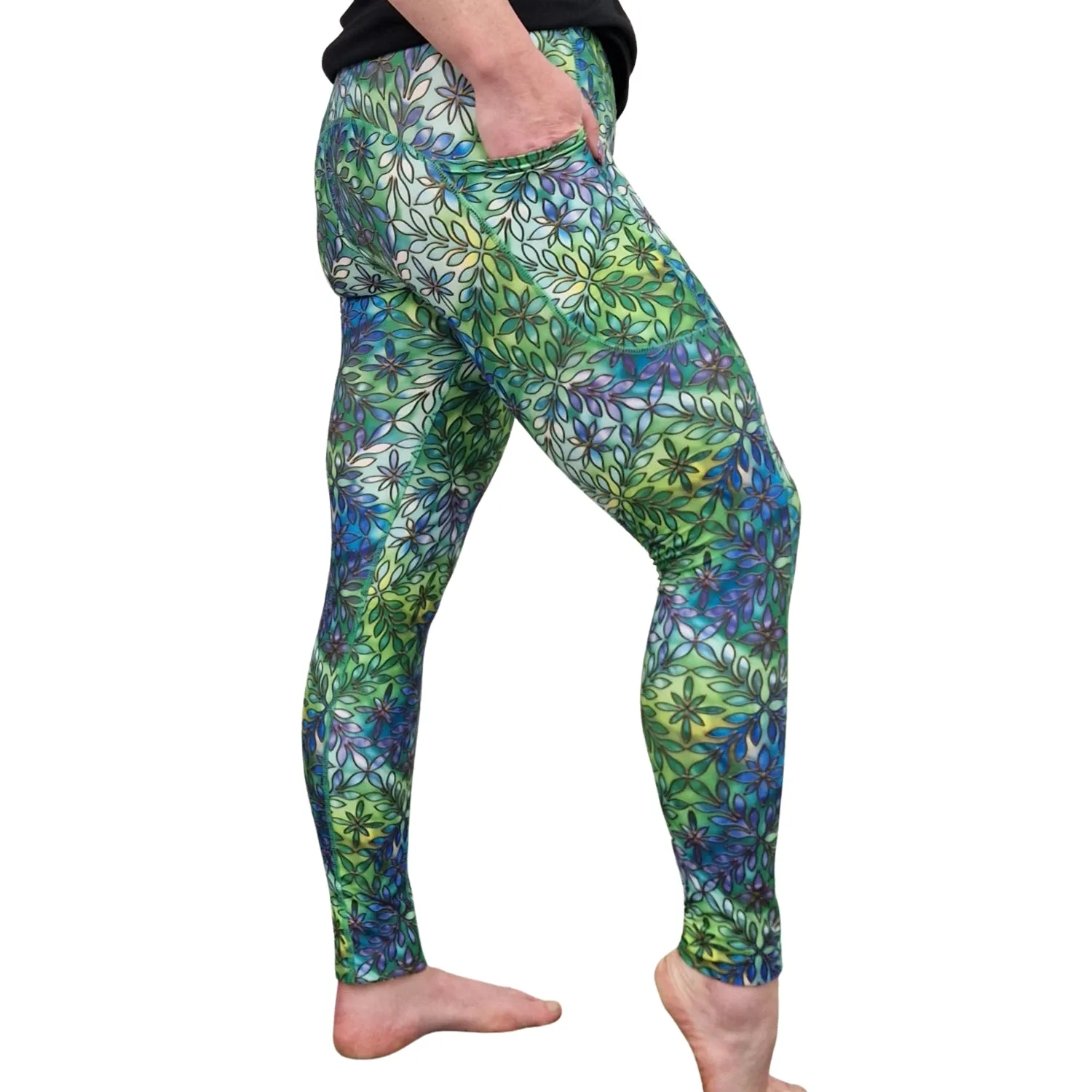 SCULPT Yoga Leggings- Pretty Pane