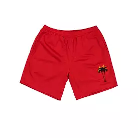 SHADY ISLAND MESH SHORTS RED