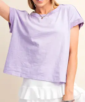 Short Sleeve T-Shirt - Lavender