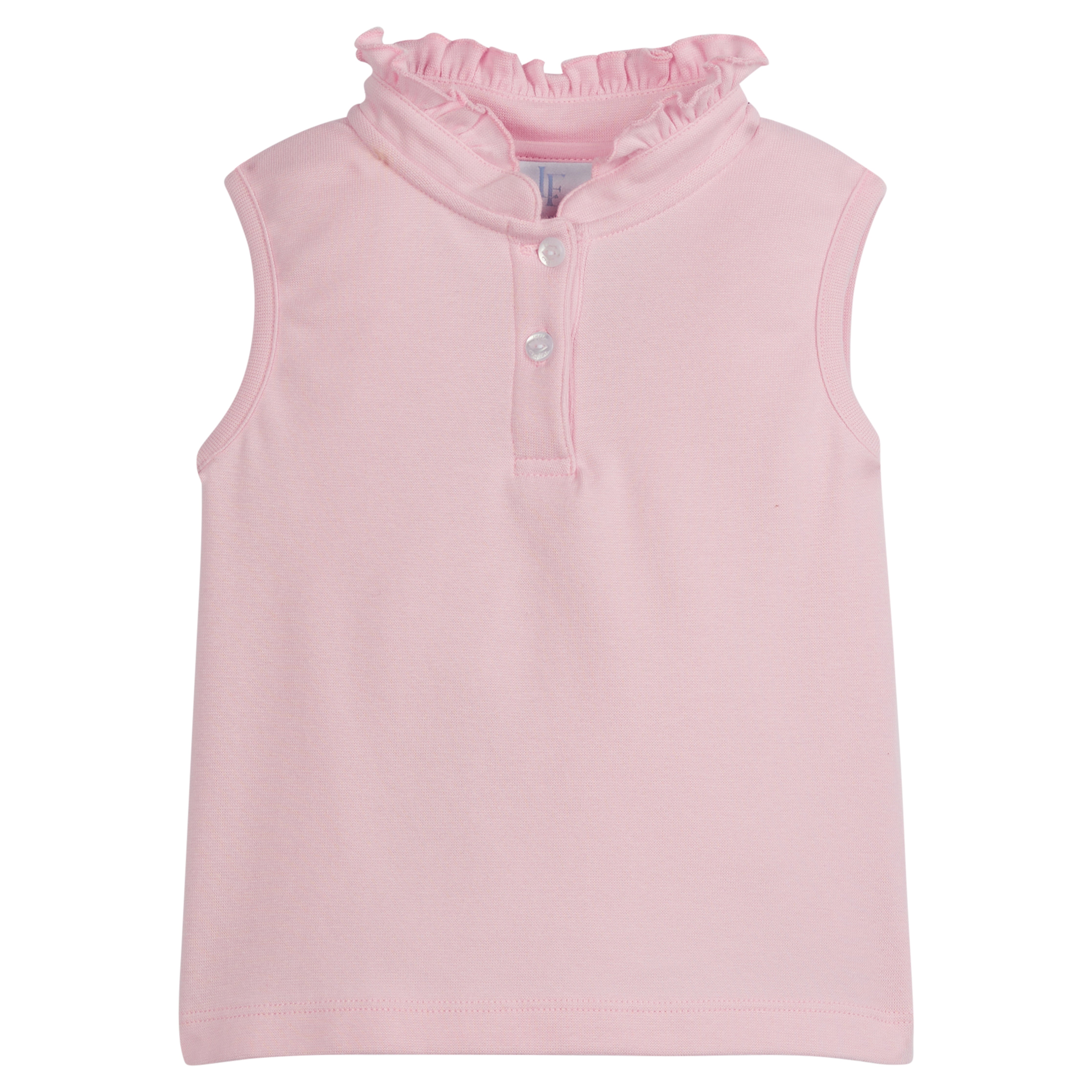 Sleeveless Hastings Polo - Light Pink