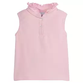 Sleeveless Hastings Polo - Light Pink