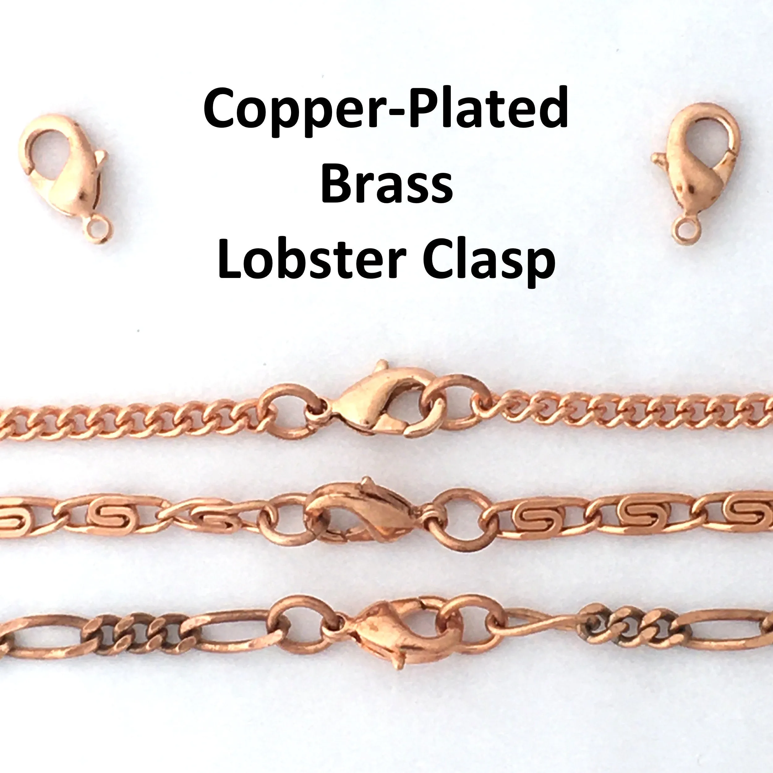 Solid Copper Necklace Chain Celtic Copper Fine Scroll Chain Necklace NC61 Celtic Necklace Chain Solid Copper Necklace 20 Inch Ch