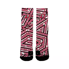 South Pittsburgh Rebellion Speckled Stripes Socks