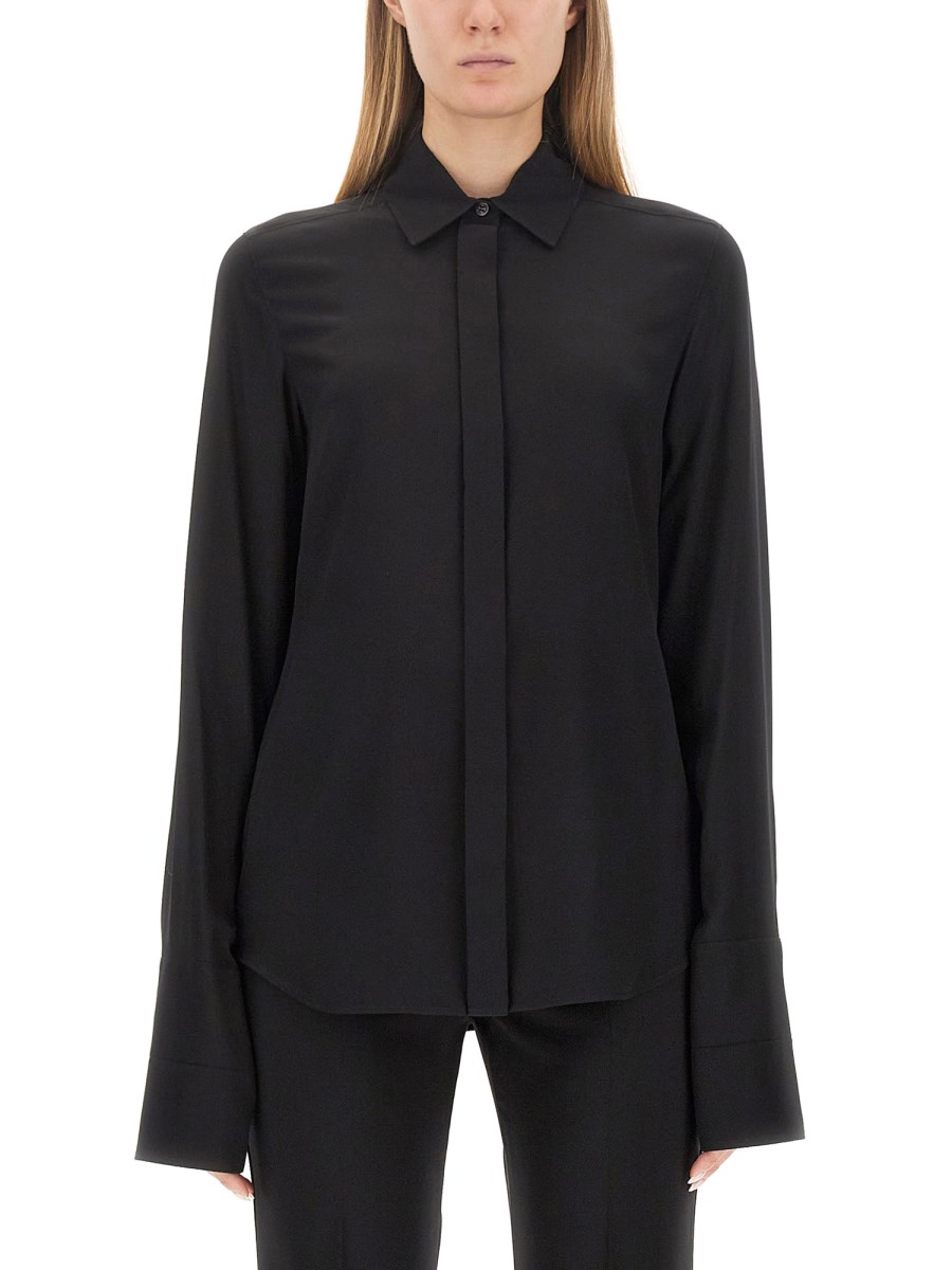 SPORTMAX    SILK ALGEBRA SHIRT