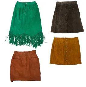 Suede Sensations: Y2K Throwback Skirts 