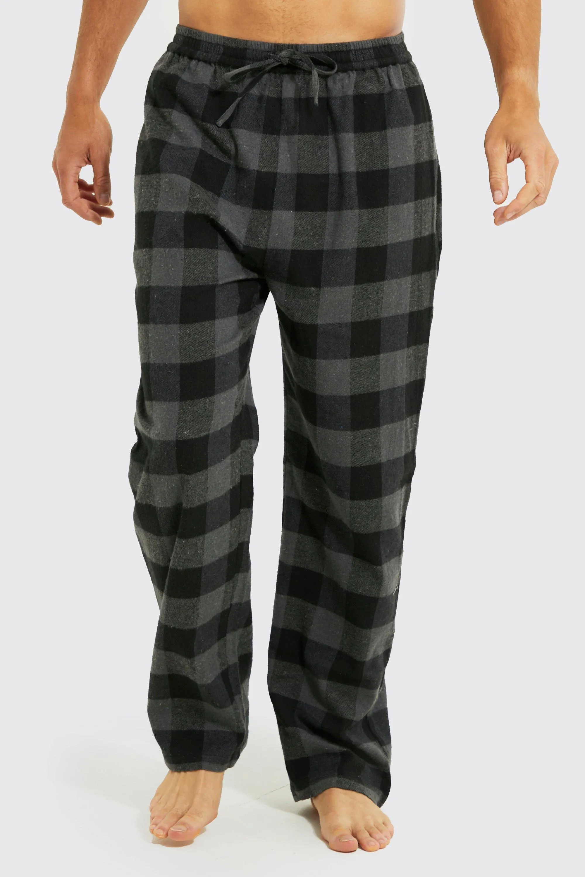 Tall Woven Check Loungewear Pants