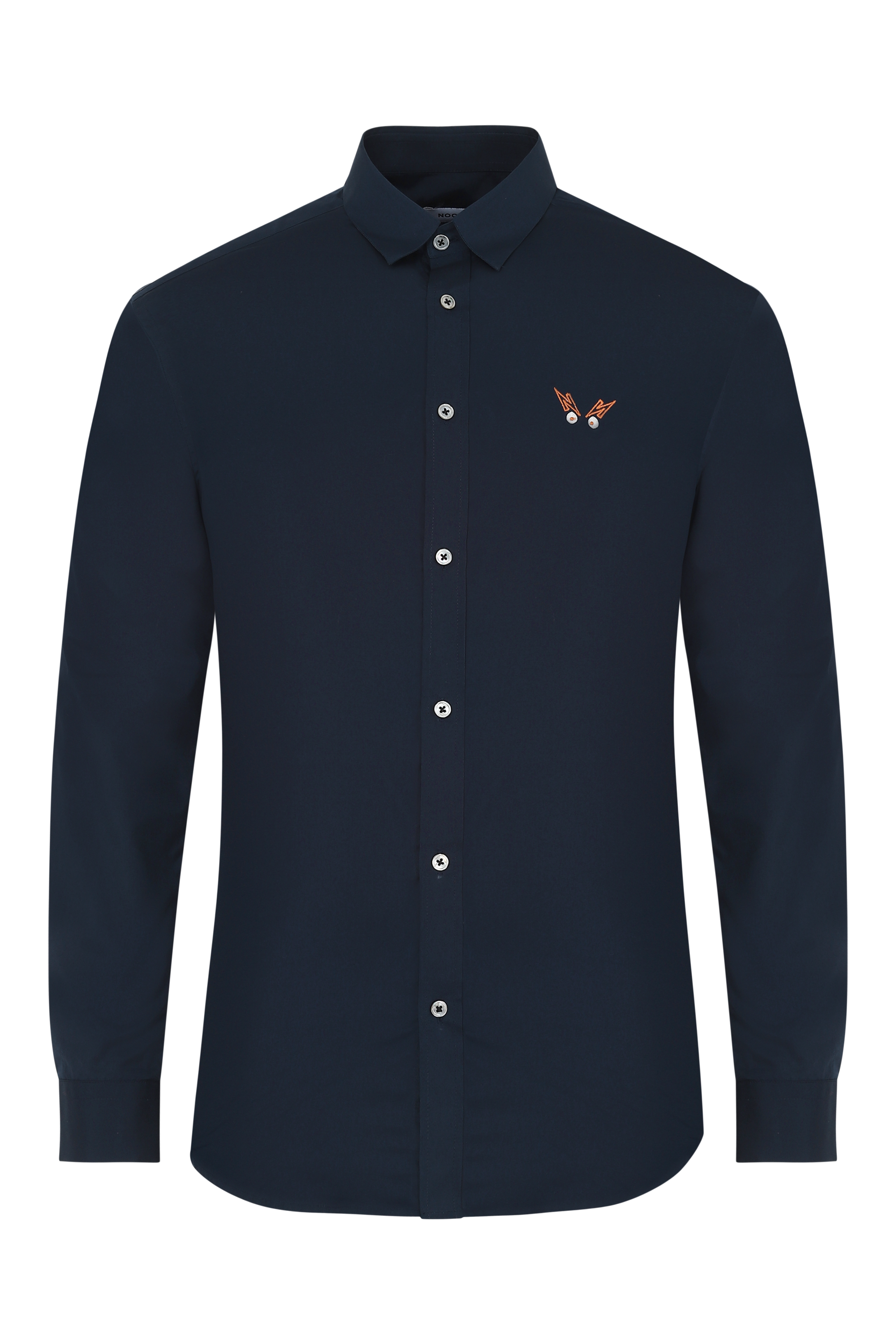 The Noo Shirt on Navy