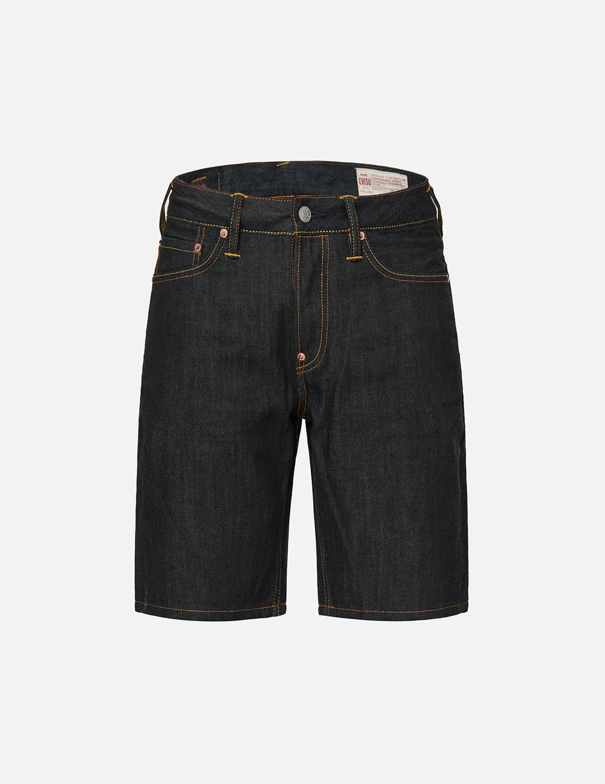 Two-tone Landscape Daicock Denim Shorts