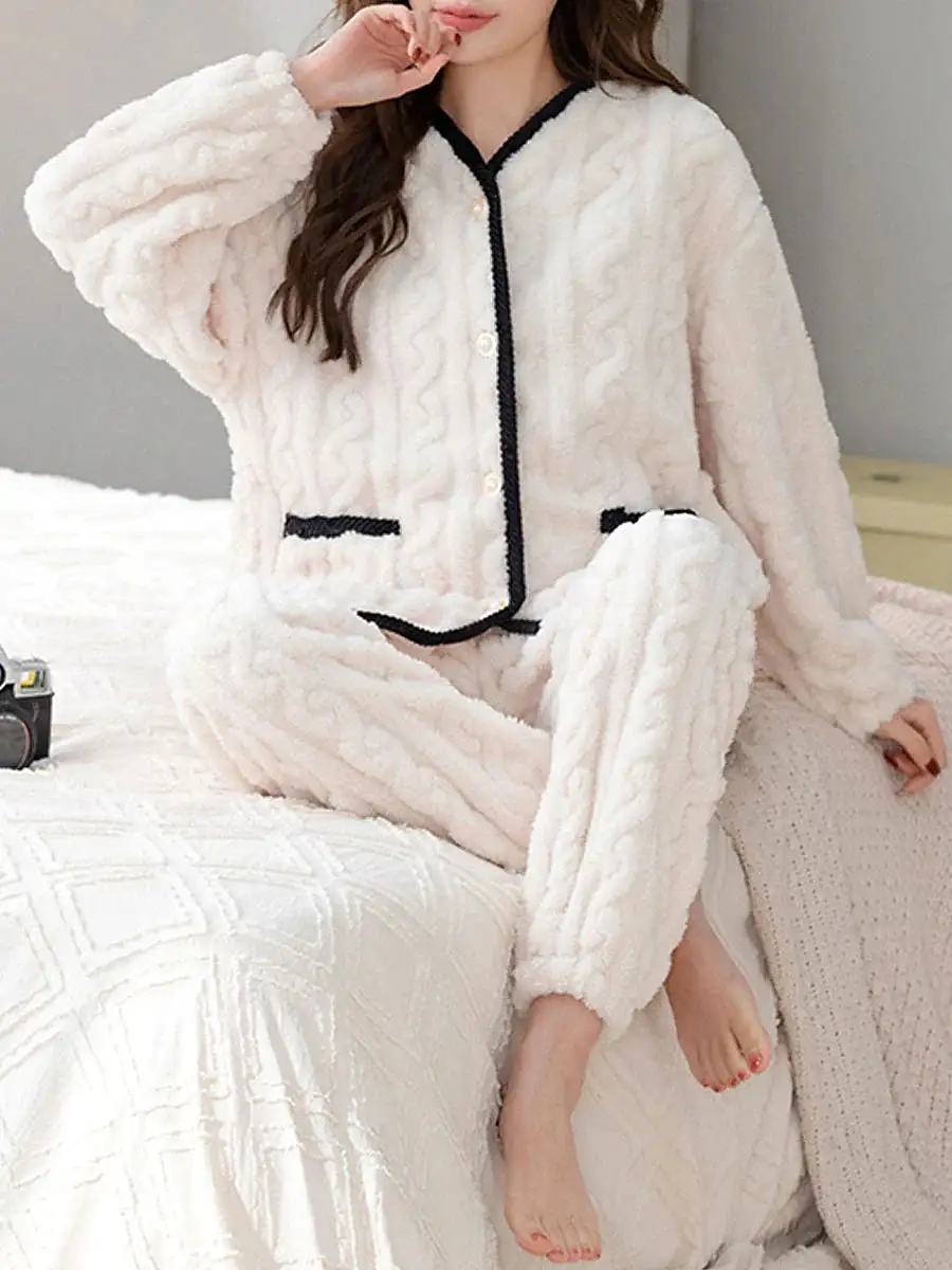 Ultimate Comfort Women's Fleece Loungewear Sets for Fall and Winter