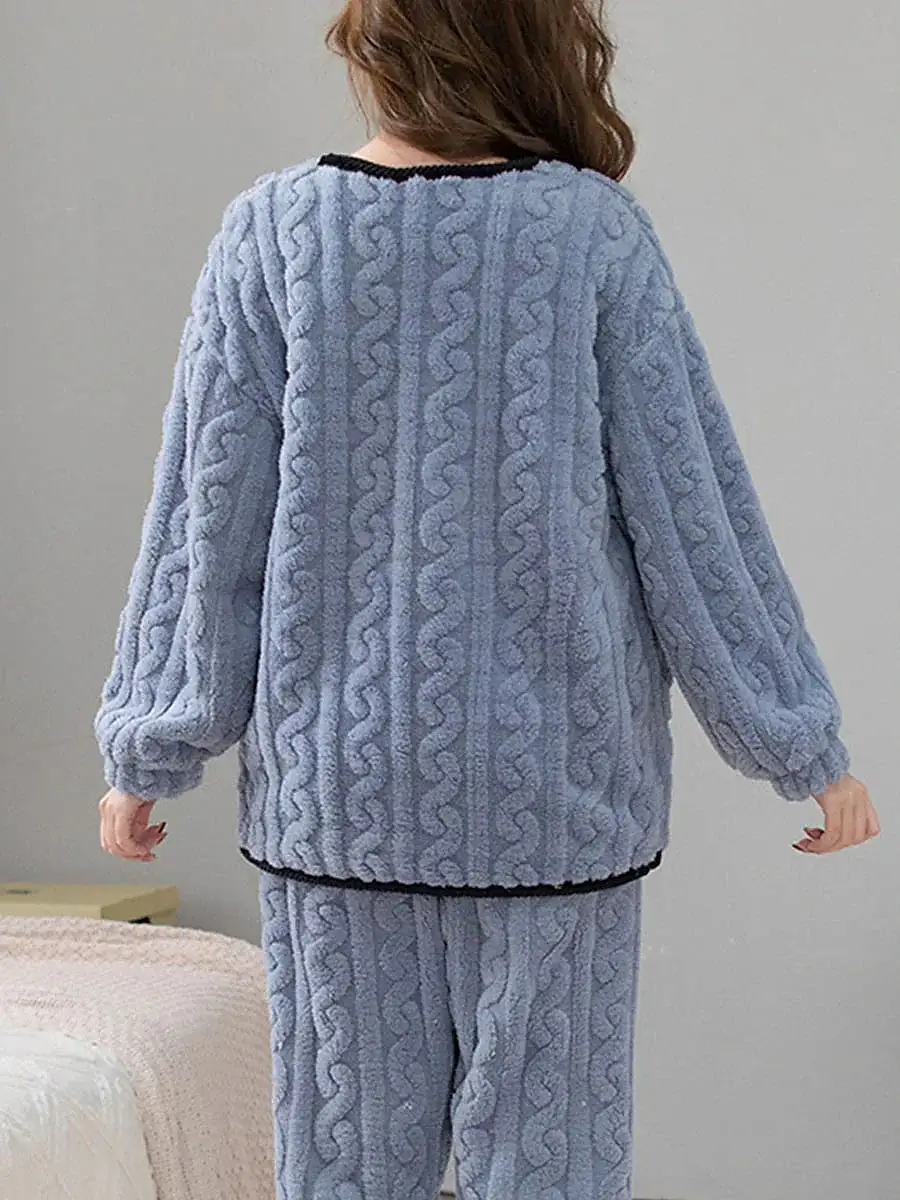 Ultimate Comfort Women's Fleece Loungewear Sets for Fall and Winter